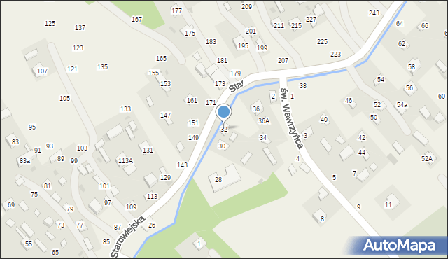 Karczmiska Drugie, Starowiejska, 32, mapa Karczmiska Drugie