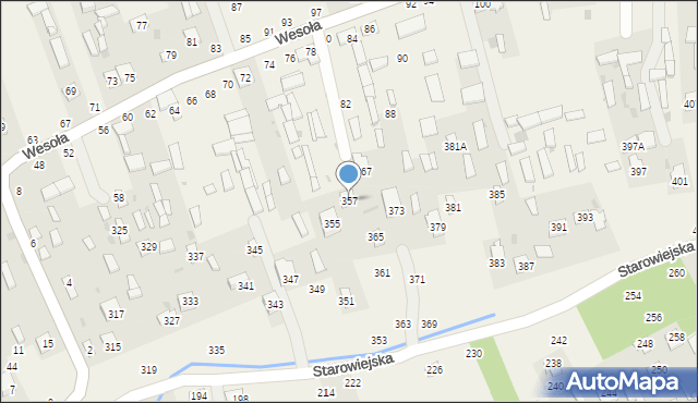 Karczmiska Drugie, Starowiejska, 357, mapa Karczmiska Drugie