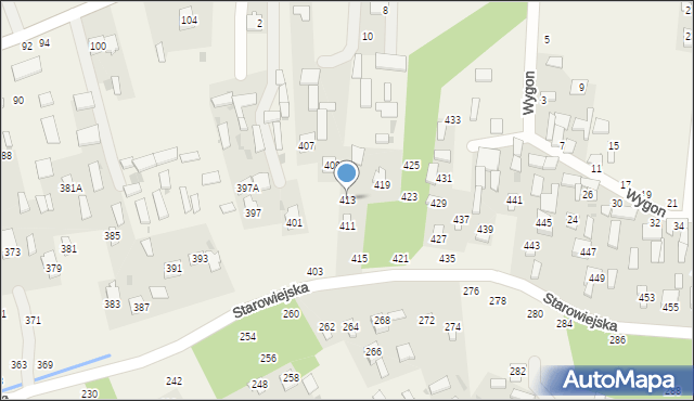 Karczmiska Drugie, Starowiejska, 413, mapa Karczmiska Drugie