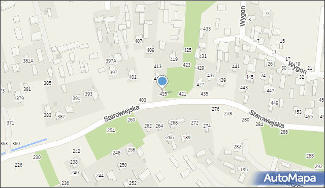 Karczmiska Drugie, Starowiejska, 415, mapa Karczmiska Drugie