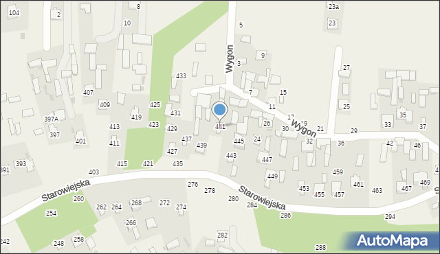 Karczmiska Drugie, Starowiejska, 441, mapa Karczmiska Drugie