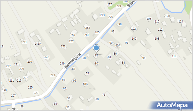 Karczmiska Drugie, Starowiejska, 82, mapa Karczmiska Drugie