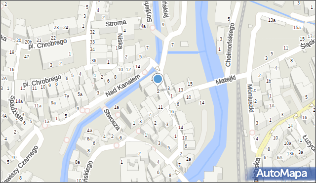 Kłodzko, Stryjeńskiej Zofii, 2, mapa Kłodzka