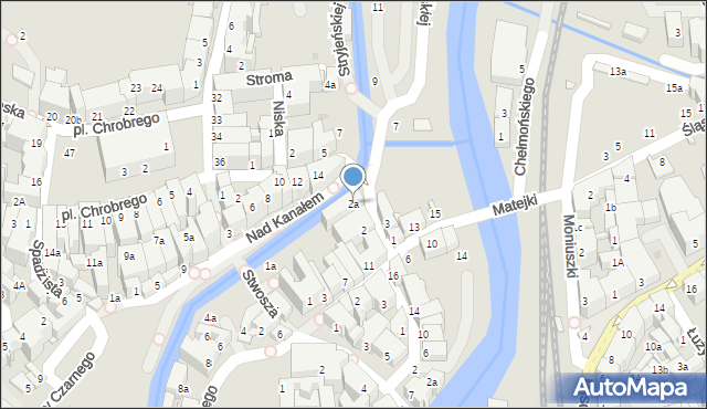 Kłodzko, Stryjeńskiej Zofii, 2a, mapa Kłodzka