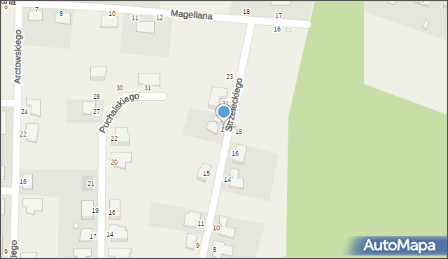 Kobylanka, Strzeleckiego Pawła, 19, mapa Kobylanka