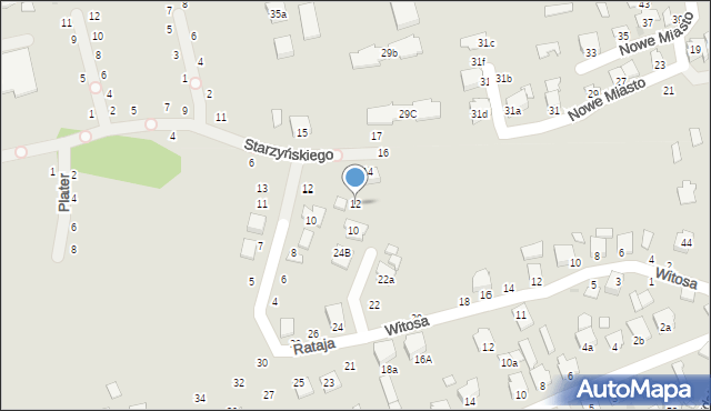 Kolbuszowa, Starzyńskiego Stefana, 12, mapa Kolbuszowa