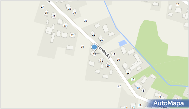 Koniemłoty, Strażacka, 33, mapa Koniemłoty