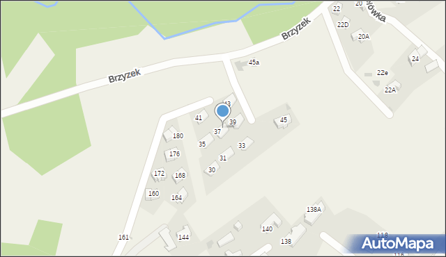 Kościelisko, Staszelówka, 38, mapa Kościelisko