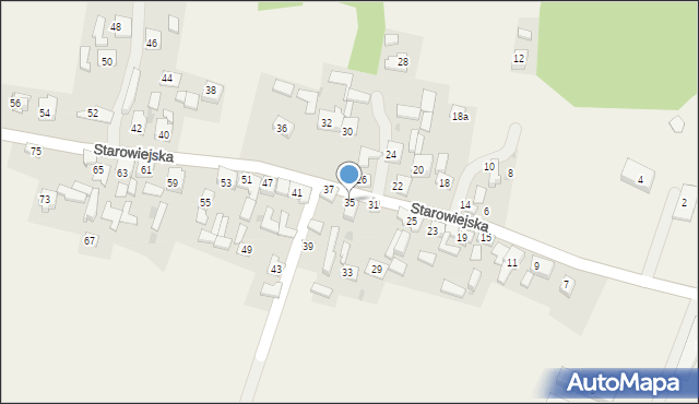 Krzykawka, Starowiejska, 35, mapa Krzykawka