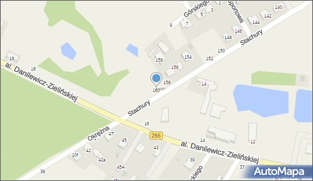 Łazieniec, Stachury Edwarda, 160, mapa Łazieniec