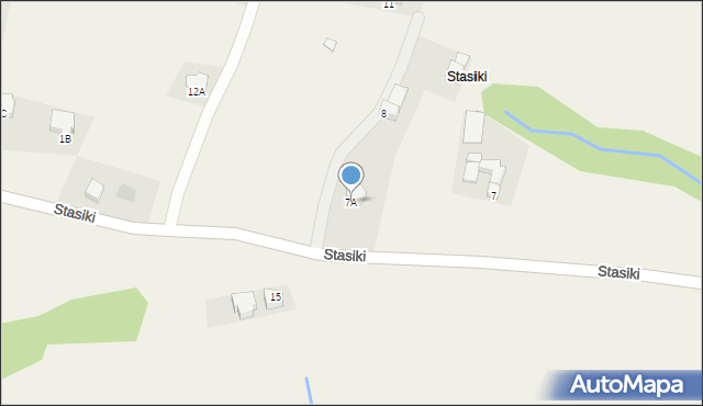 Leśnica, Stasiki, 7A, mapa Leśnica