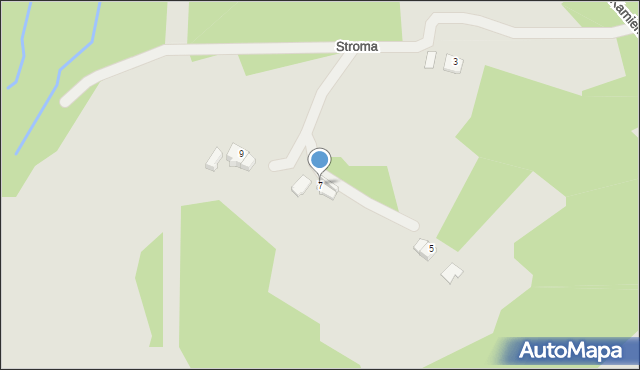 Limanowa, Stroma, 7, mapa Limanowa