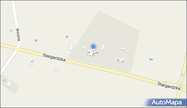 Lipnik, Stargardzka, 12, mapa Lipnik