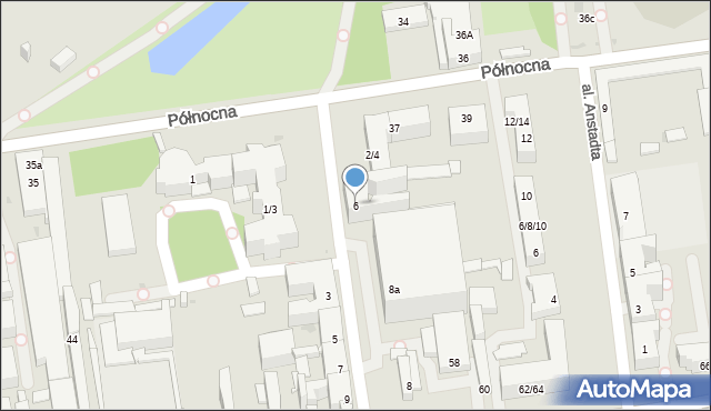 Łódź, Sterlinga Seweryna, dr., 6, mapa Łodzi