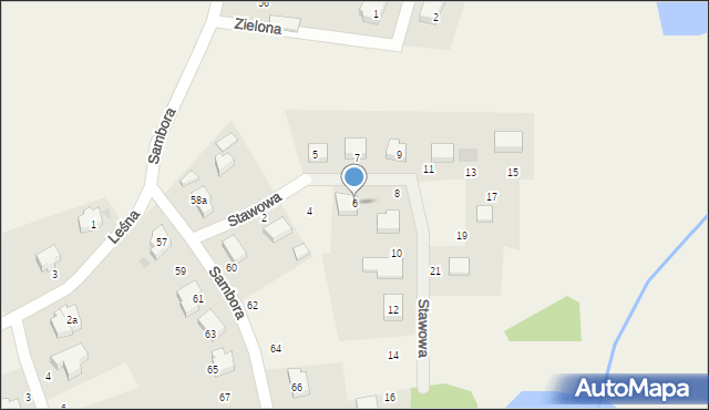 Lubiszewo Tczewskie, Stawowa, 6, mapa Lubiszewo Tczewskie
