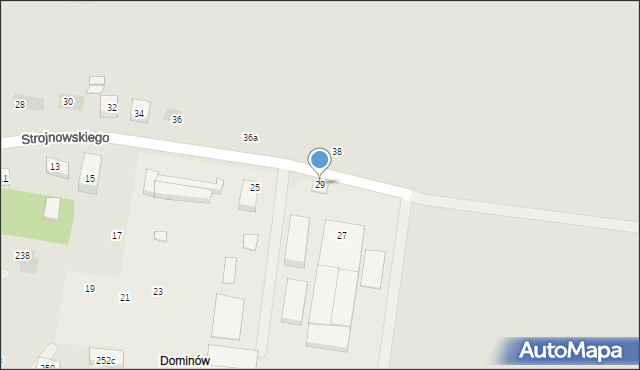 Lublin, Strojnowskiego Feliksa, 29, mapa Lublina