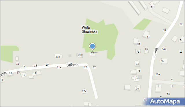 Lublin, Stroma, 22, mapa Lublina