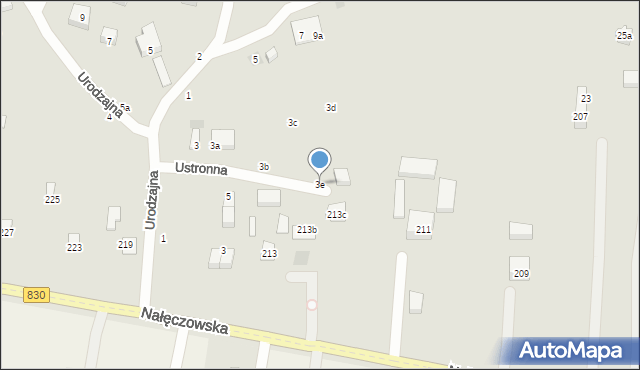 Lublin, Stroma, 3e, mapa Lublina