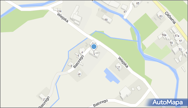 Ludwikowice Kłodzkie, Stefana Batorego, 1, mapa Ludwikowice Kłodzkie