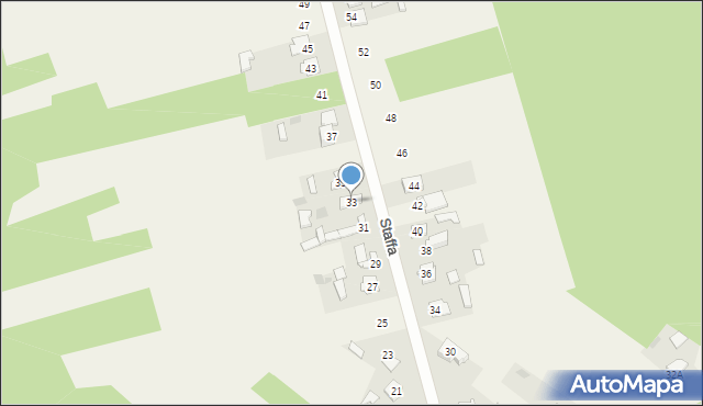 Majków, Staffa Leopolda, 33, mapa Majków