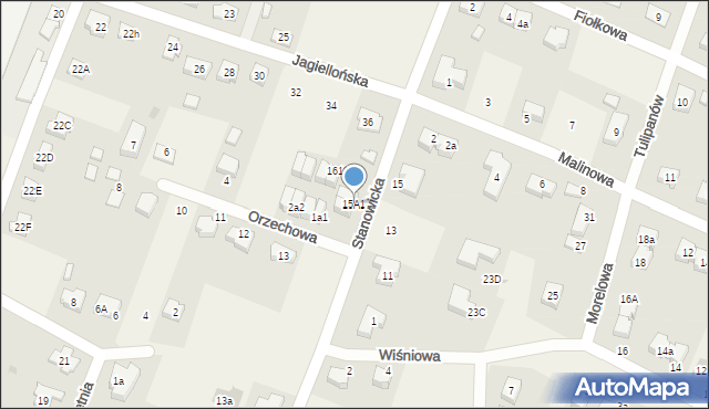 Marcinkowice, Stanowicka, 15b15a, mapa Marcinkowice