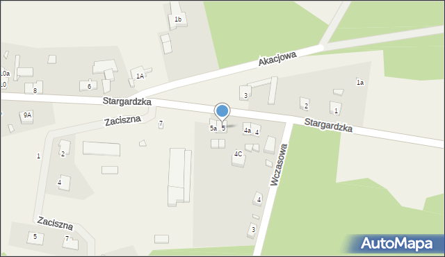 Marianowo, Stargardzka, 5, mapa Marianowo