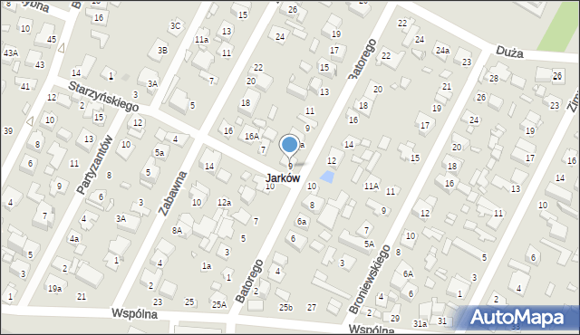 Marki, Starzyńskiego Stefana, 9, mapa Marki