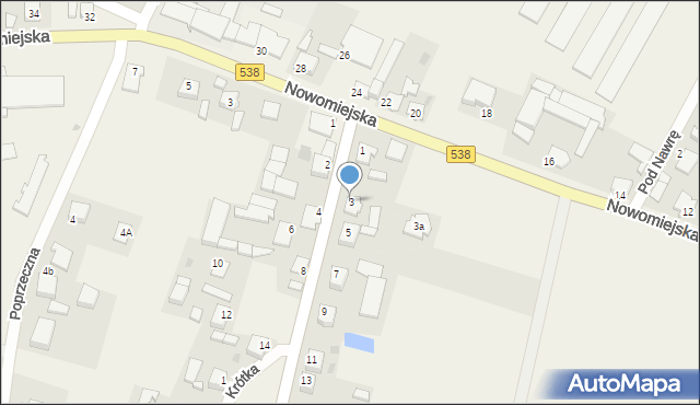 Marzęcice, Starowiejska, 3, mapa Marzęcice