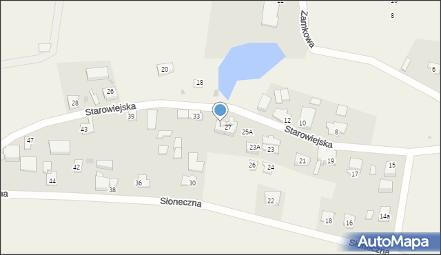 Mieroszyno, Starowiejska, 29, mapa Mieroszyno