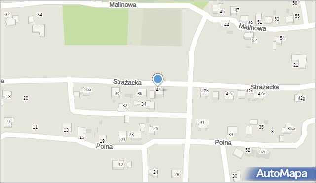 Mikołów, Strażacka, 42, mapa Mikołów