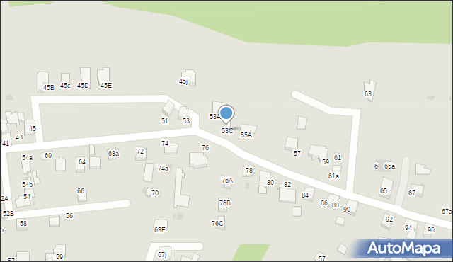 Mikołów, Strażacka, 53C, mapa Mikołów