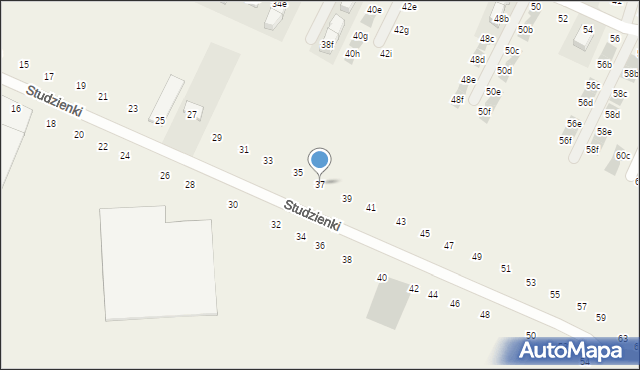 Modlnica, Studzienki, 37, mapa Modlnica