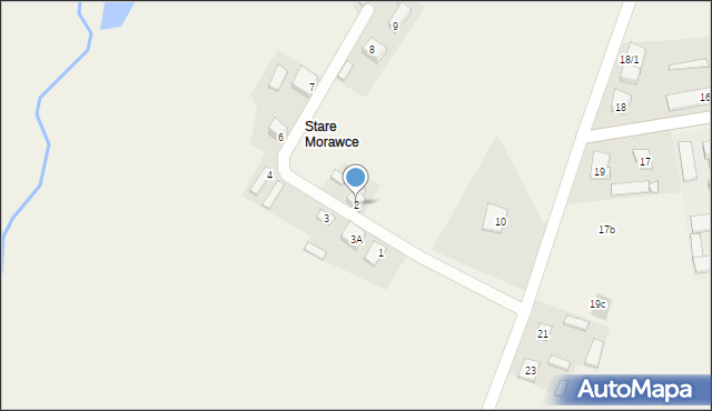 Morawce, Stare Morawce, 2, mapa Morawce