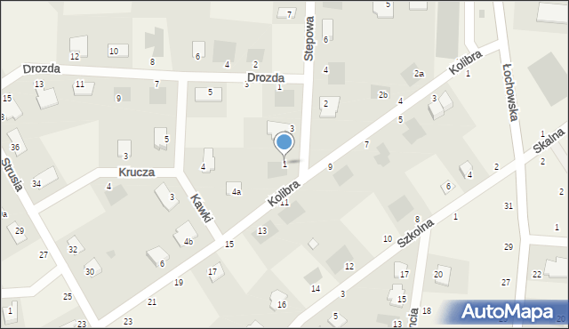 Murowaniec, Stepowa, 1, mapa Murowaniec