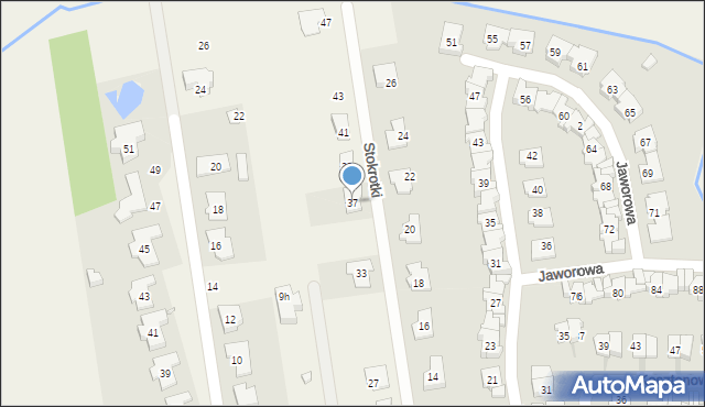 Nadarzyn, Stokrotki, 37, mapa Nadarzyn