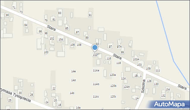 Nadma, Stara, 112, mapa Nadma