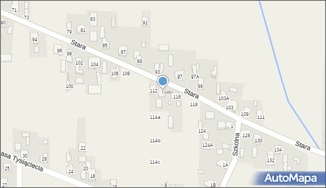 Nadma, Stara, 114, mapa Nadma