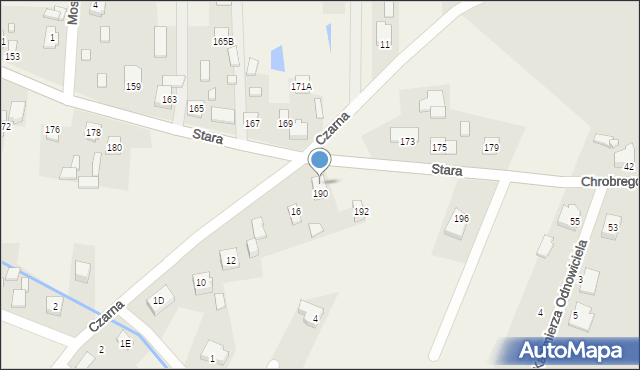 Nadma, Stara, 190, mapa Nadma