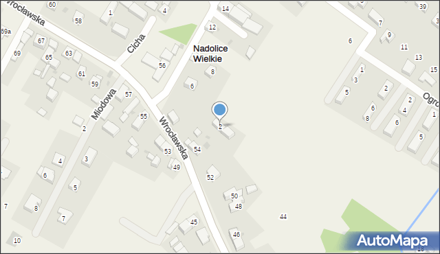 Nadolice Wielkie, Stawowa, 2-4, mapa Nadolice Wielkie