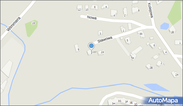 Niepołomice, Stawowa, 2, mapa Niepołomice