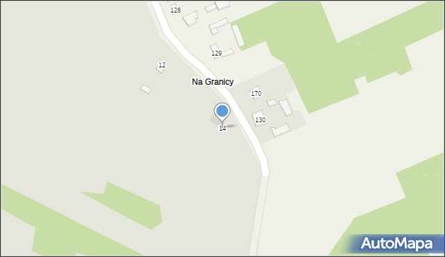 Nowa Dęba, Stalowska, 14, mapa Nowa Dęba