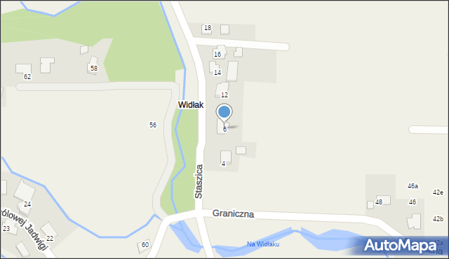 Nowa Wieś, Staszica Stanisława, 6, mapa Nowa Wieś