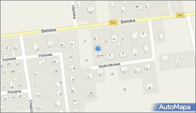 Nowe Proboszczewice, Stokrotkowa, 10, mapa Nowe Proboszczewice