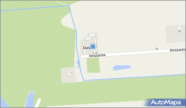 Nowy Prażmów, Strażacka, 2, mapa Nowy Prażmów