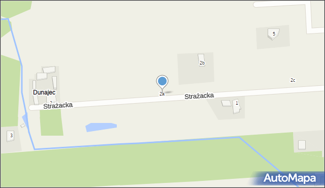 Nowy Prażmów, Strażacka, 2a, mapa Nowy Prażmów