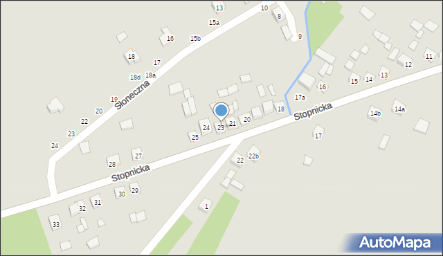 Oleśnica, Stopnicka, 23, mapa Oleśnica