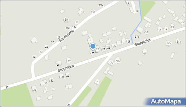 Oleśnica, Stopnicka, 25, mapa Oleśnica