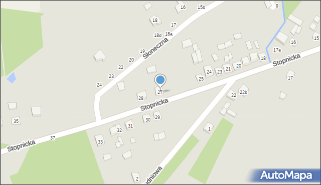 Oleśnica, Stopnicka, 27, mapa Oleśnica