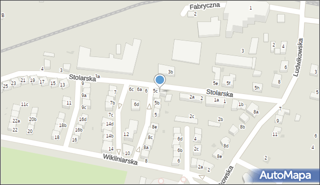 Oleśnica, Stolarska, 5d, mapa Oleśnica