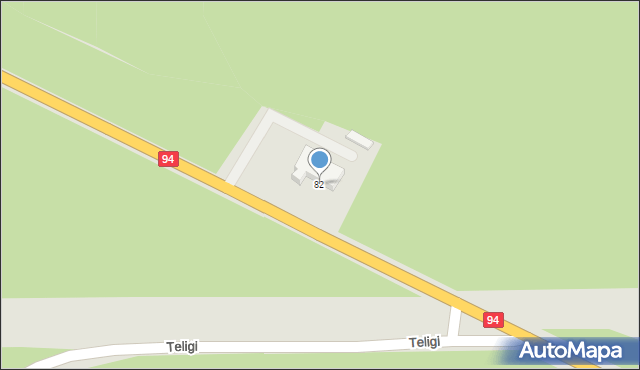 Opole, Strzelecka, 82, mapa Opola